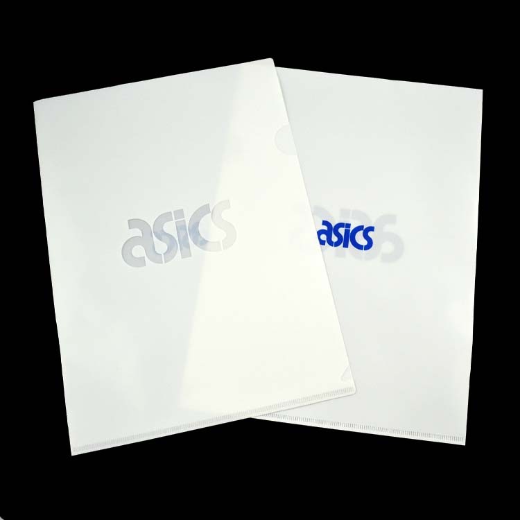 Plastic Folder L Shape Printed
